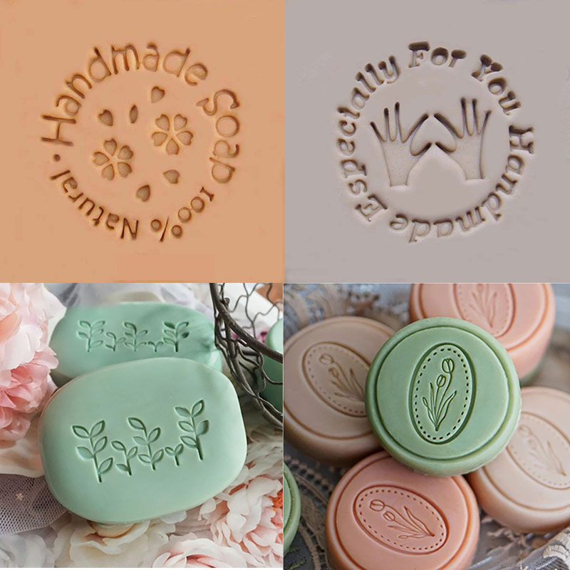 Soap Making Diy Kit - Cetakan stempel sabun kustom personalisasi, segel