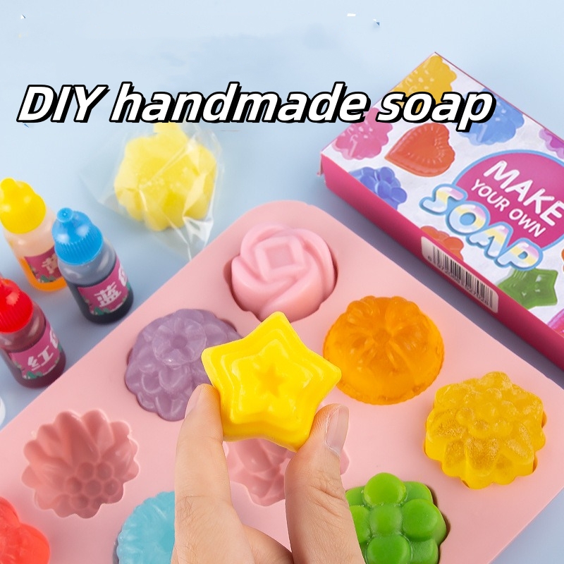 Soap Making Kit For Beginners - Set mainan anak perempuan bahan pembuat