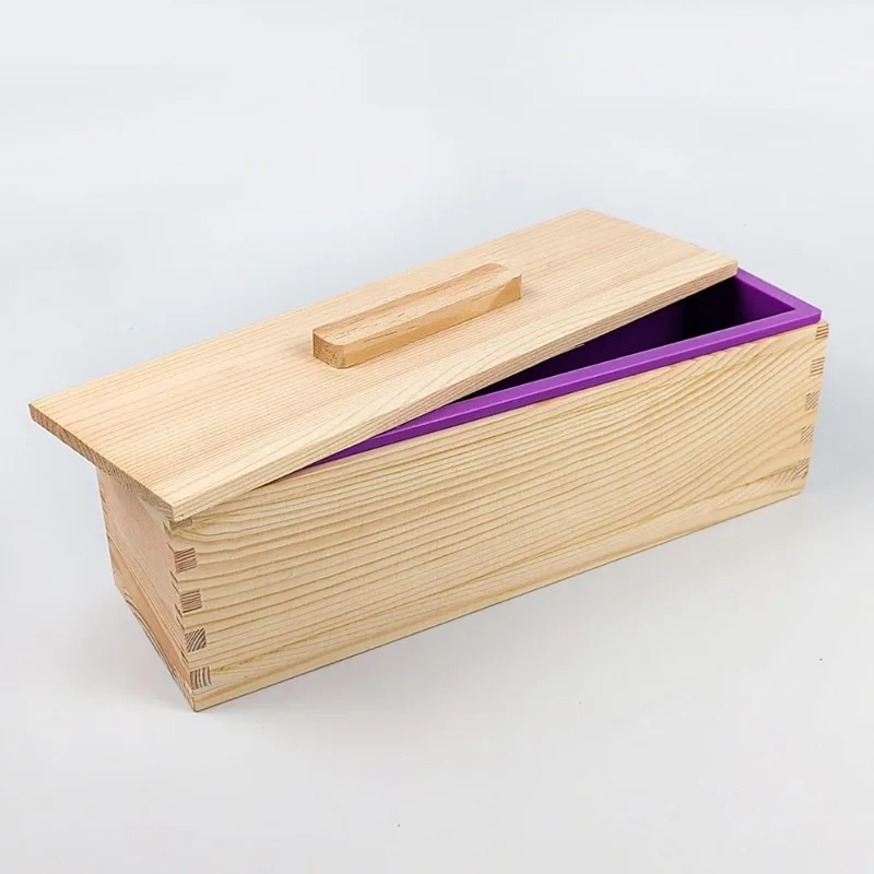 Soap Making Kit For Beginners - Silikon Cetakan Sabun Persegi Panjang Fleksibel