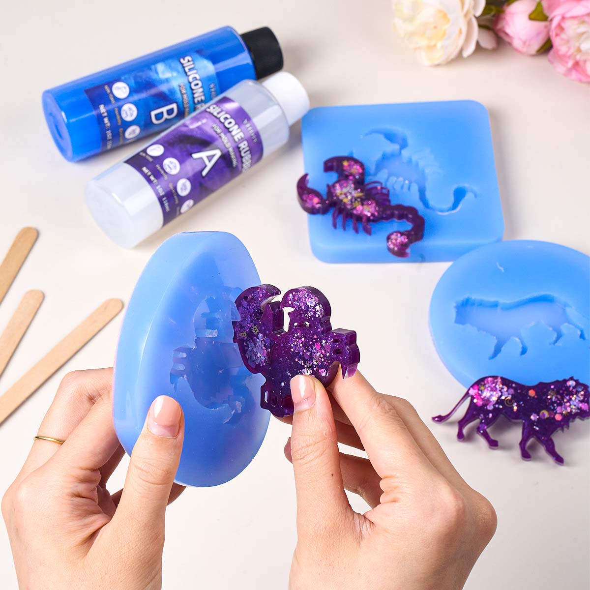 Kit Pembuatan Cetakan Silikon  - Soap Making Diy Kit ulasan dan harga