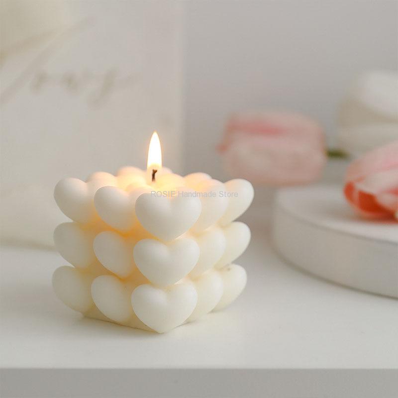 Cetakan lilin silikon cinta ce - Soap Making Gifts ulasan dan harga