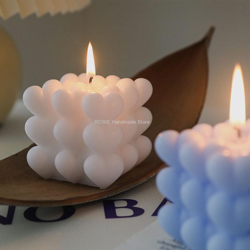 Cetakan lilin silikon cinta ce - Soap Making Gifts ulasan dan harga