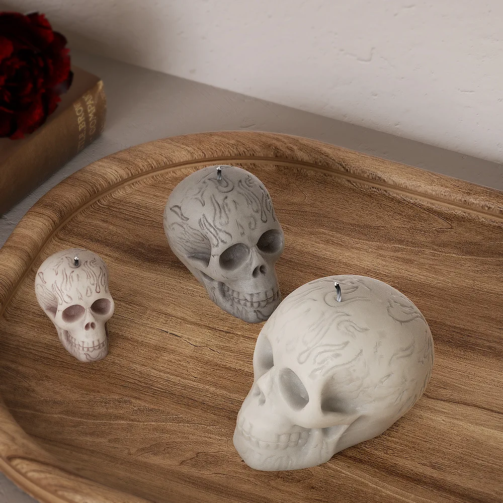 Cetakan Silikon Kepala Tengkor - Soap Making Gifts ulasan dan harga