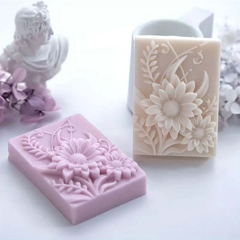 Cetakan Silikon Sabun Persegi  - Soap Making Instructions ulasan dan harga