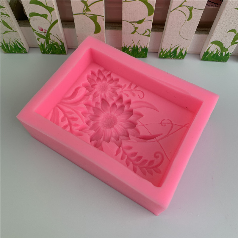 Cetakan sabun silikon bunga ma - Soap Making Diy Kit ulasan dan harga