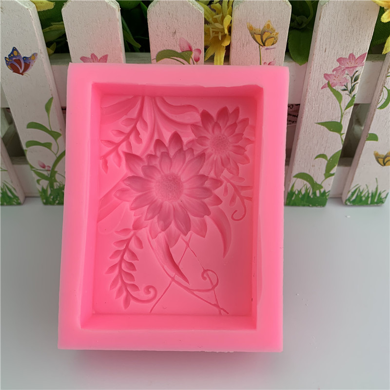 Cetakan sabun silikon bunga ma - Soap Making Diy Kit ulasan dan harga