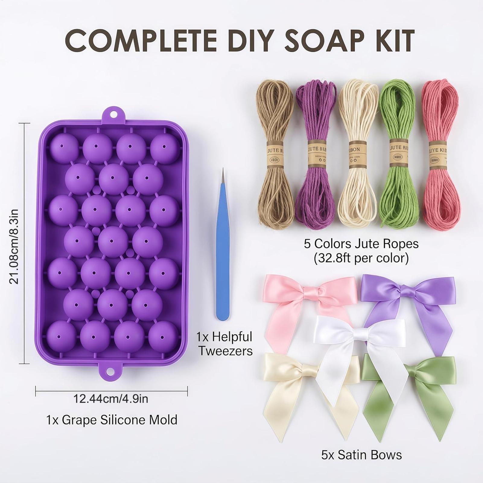 Cetakan Sabun Anggur Mudah Dil - Soap Making Diy Kit ulasan dan harga