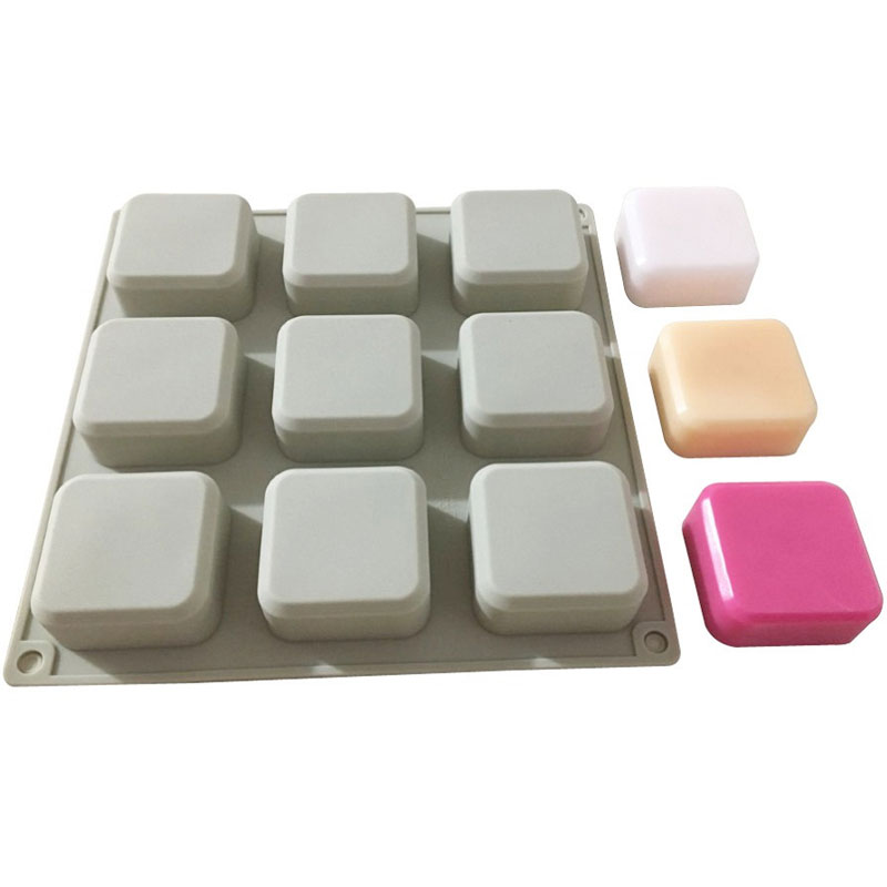 1 PCS Silikon Sabun Cetakan 9  - Soap Making Instructions ulasan dan harga