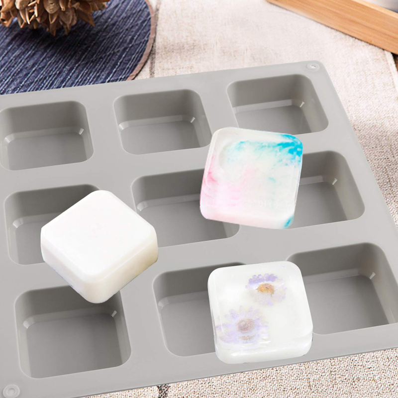 1 PCS Silikon Sabun Cetakan 9  - Soap Making Instructions ulasan dan harga