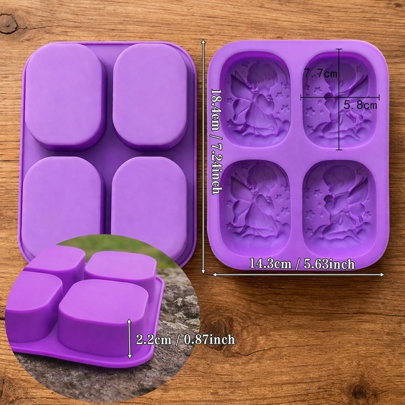 Cetakan Silikon Malaikat untuk - Soap Making Instructions ulasan dan harga