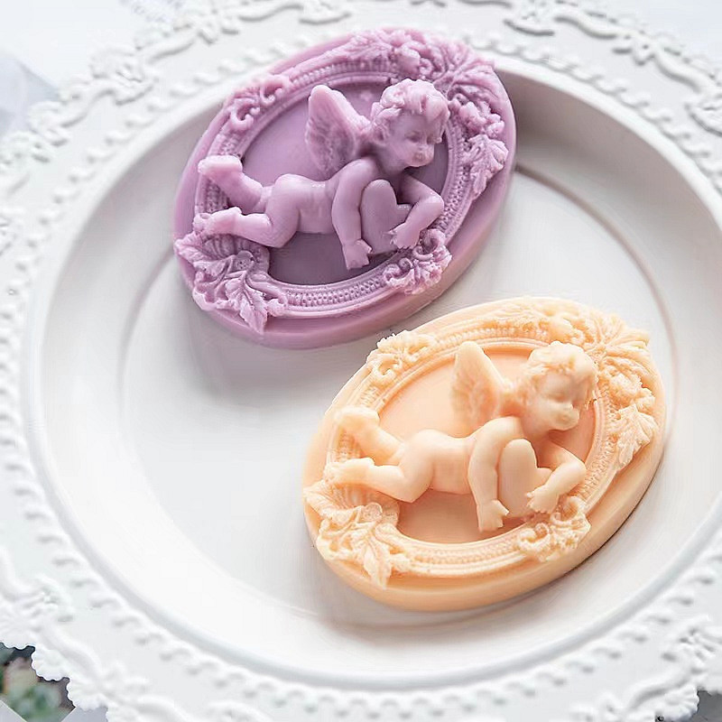 3D Angel cetakan sabun silikon - Soap Making Gifts ulasan dan harga