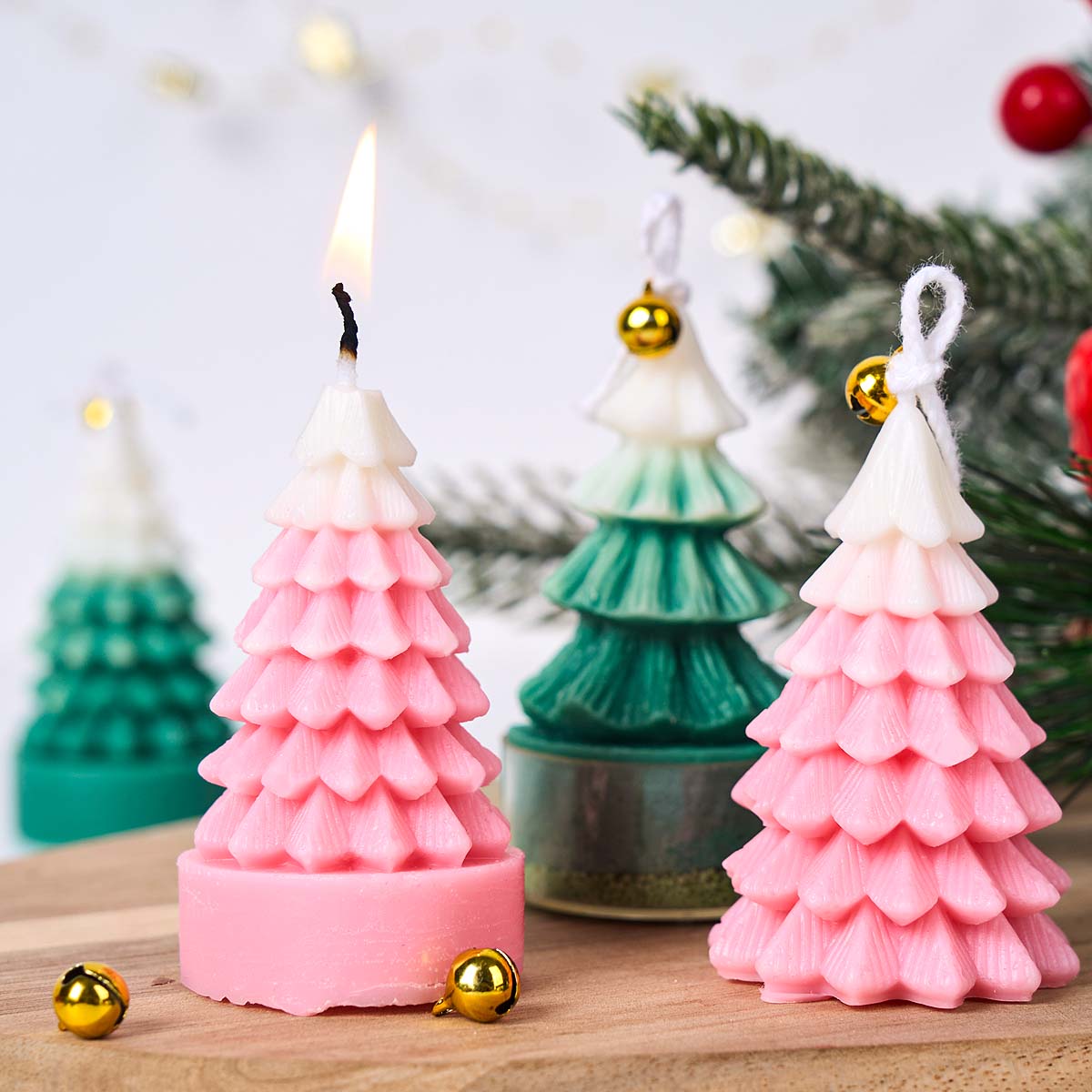 Cetakan Lilin Silikon Pohon Na - Soap Making Gifts ulasan dan harga
